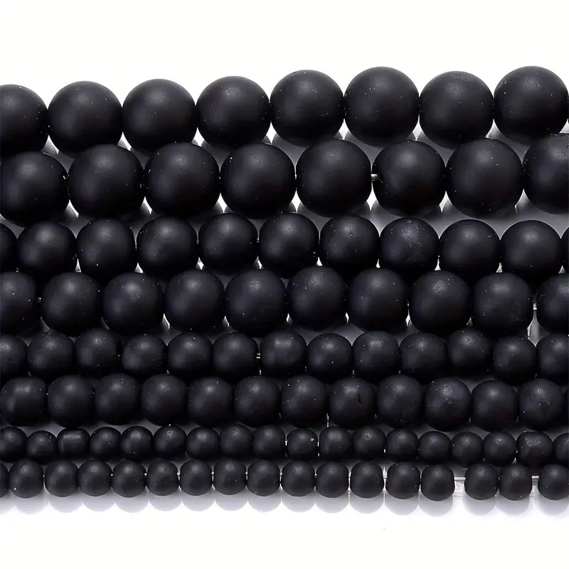 Labave perle od matnog ahata, okruglog oblika, obrada: rezanje brušenje poliranje, podrijetlo Jinhua