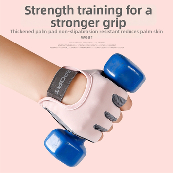 AOFIT nailoninės dviratininkų puspirštės moterims, suaugusioms