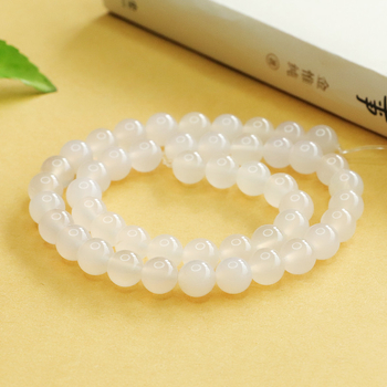 Aiyu Szabad gyöngyök – chalcedon-ágat kerek gyöngyök, divat stílus, márka Aiyu