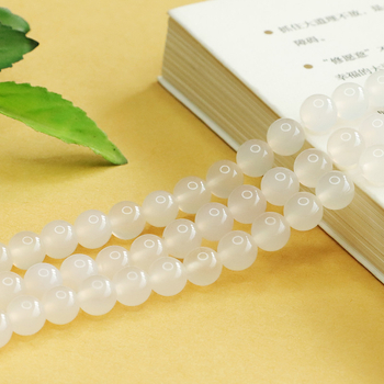 Aiyu Szabad gyöngyök – chalcedon-ágat kerek gyöngyök, divat stílus, márka Aiyu