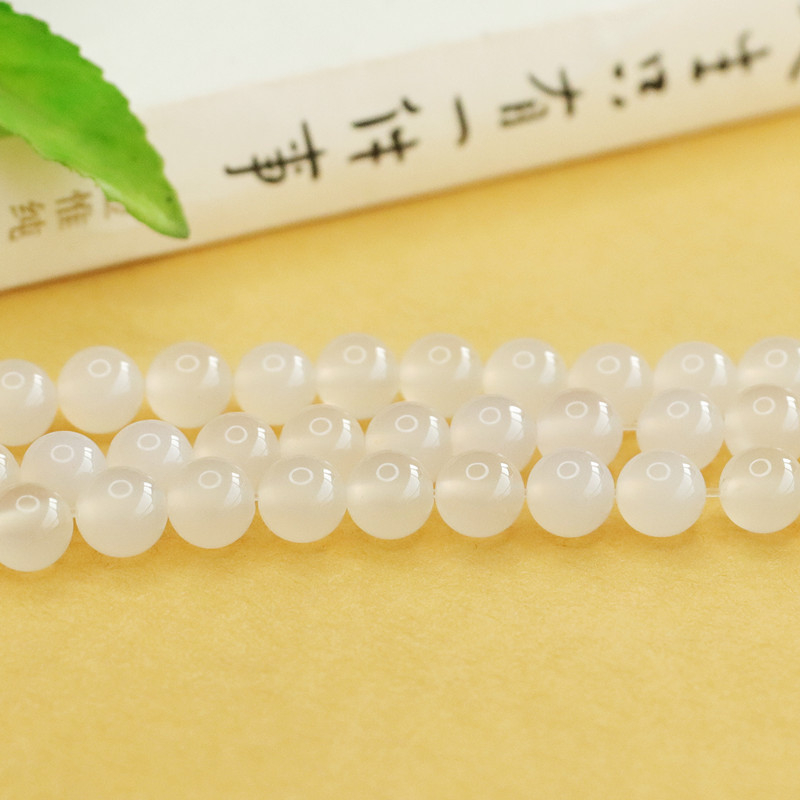 Aiyu Szabad gyöngyök – chalcedon-ágat kerek gyöngyök, divat stílus, márka Aiyu