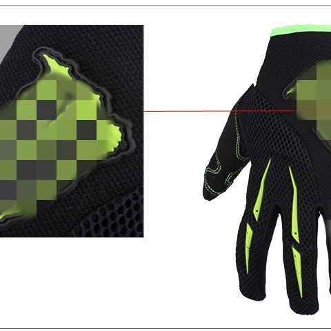 Pilno pirštų dviračių pirštinės, megzti, neslystančios, suaugusiems, unisex