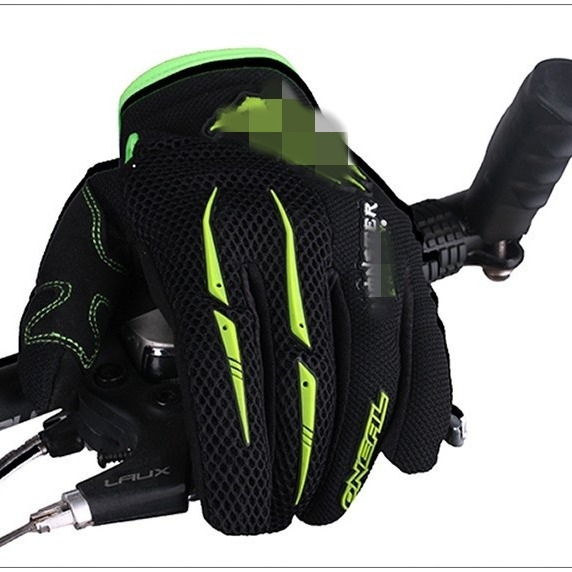 Pilno pirštų dviračių pirštinės, megzti, neslystančios, suaugusiems, unisex