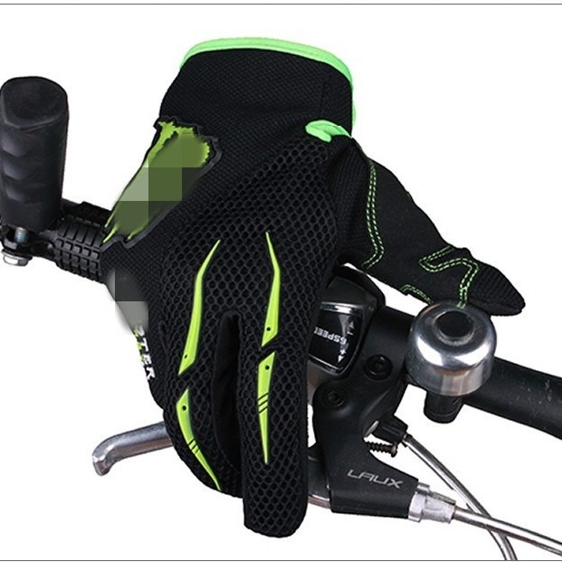 Pilno pirštų dviračių pirštinės, megzti, neslystančios, suaugusiems, unisex