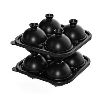 Szilikon golflabda alakú jégforma, kerek, 480 ml kapacitás, alkalmas bárokhoz és whiskeyhez, gyors fagyás, könnyű kioldás, élelmiszer-minőségű szilikon