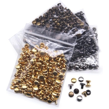 Σετ διπλής όψης ριβέτ με εργαλεία, 400 σετ, κατάλληλο για ρούχα και δερμάτινα είδη — Flaming Fire