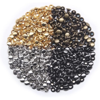 Σετ διπλής όψης ριβέτ με εργαλεία, 400 σετ, κατάλληλο για ρούχα και δερμάτινα είδη — Flaming Fire