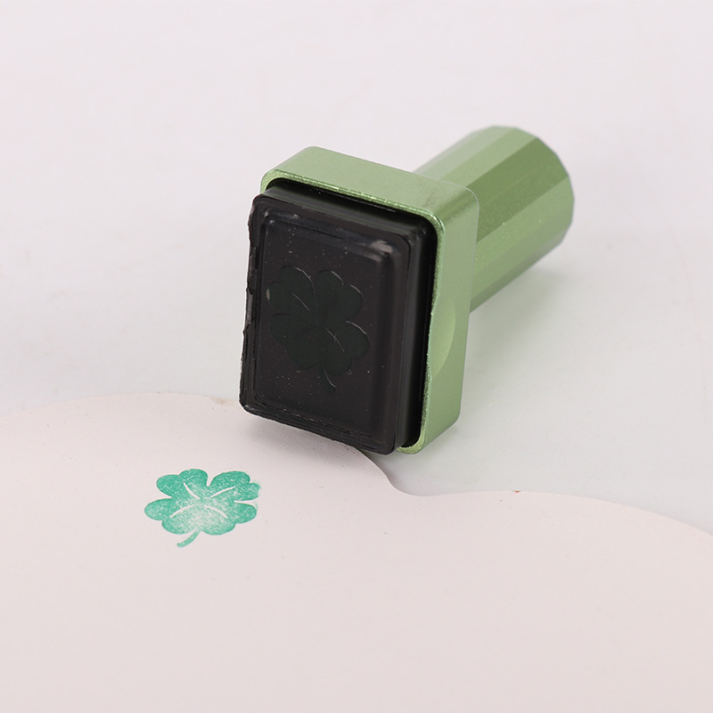 Ștampilă de golf, carcasă metalică pătrată, uscare rapidă, suprafață de imprimare 14×20