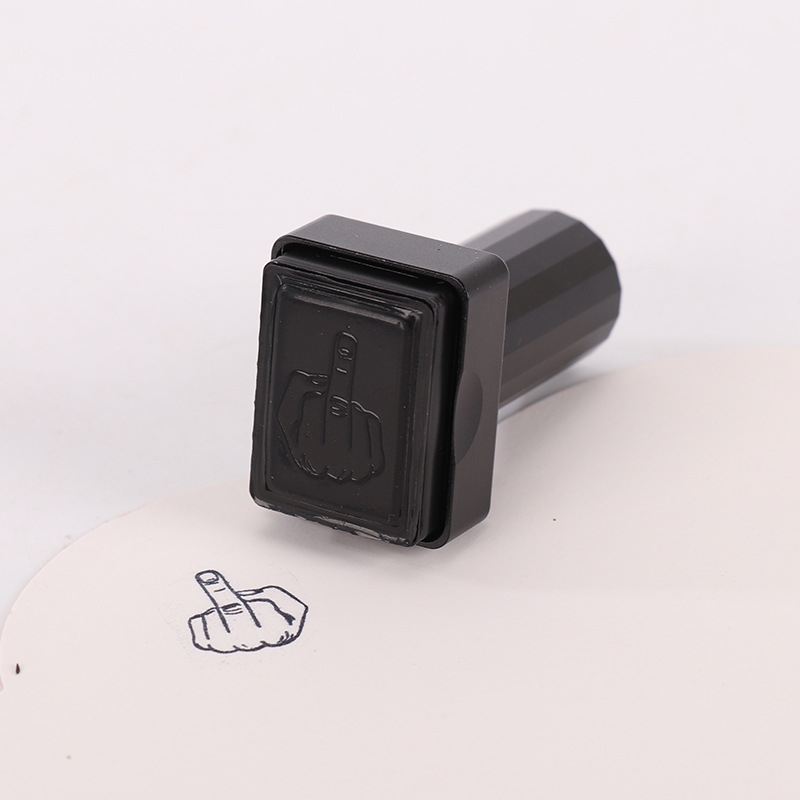 Ștampilă de golf, carcasă metalică pătrată, uscare rapidă, suprafață de imprimare 14×20