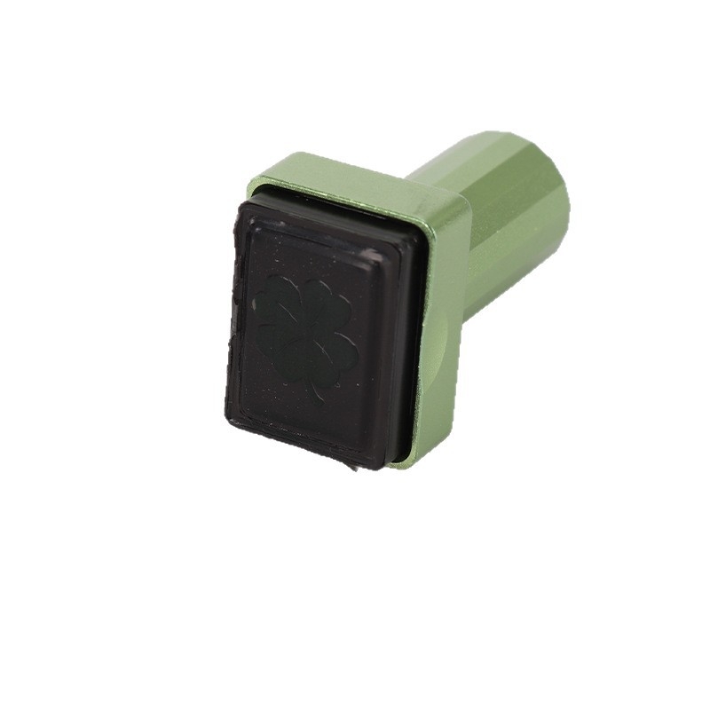 Ștampilă de golf, carcasă metalică pătrată, uscare rapidă, suprafață de imprimare 14×20