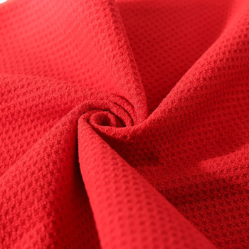 Mikropluošto golfo rankšluostis, 420 g, magnetinis, vaflių raštas, logotipo pritaikymas