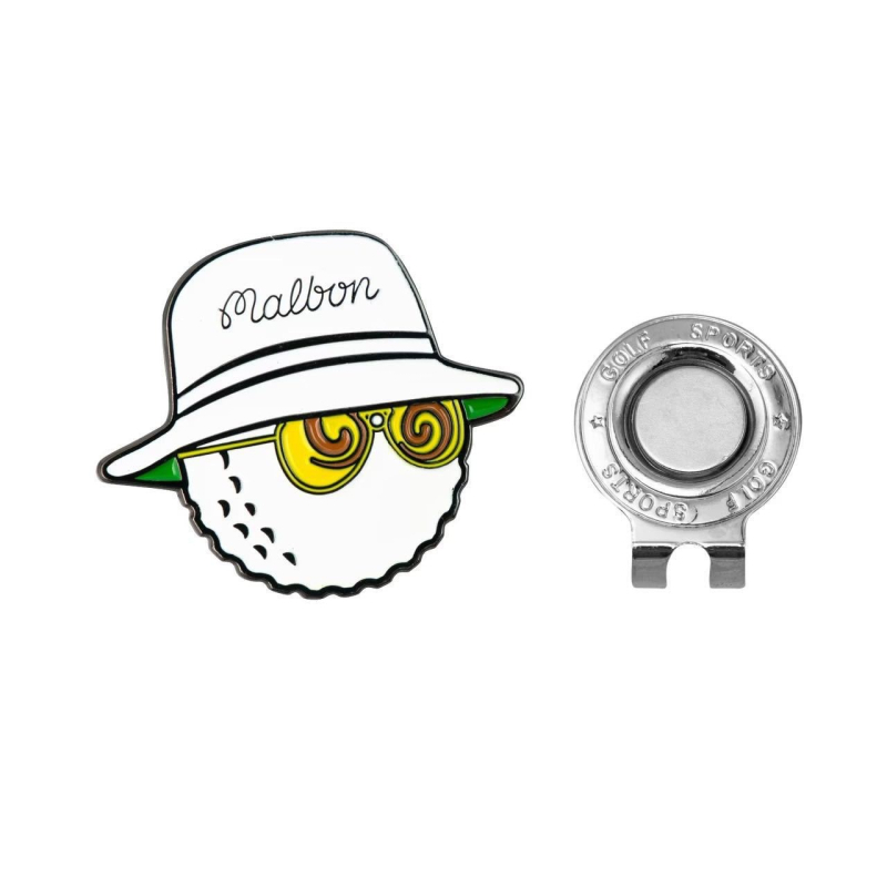 Klip za golf kapu – magnetski metalni marker za poziciju lopte, prilagodljiv logotip