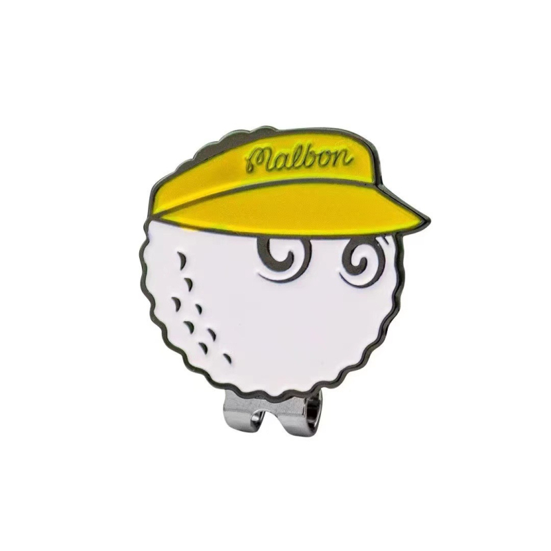 Klip za golf kapu – magnetski metalni marker za poziciju lopte, prilagodljiv logotip