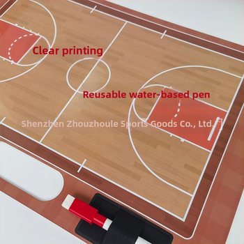 Magnētiskā taktiskā tāfele ar apakšplāksni basketbolam un futbolam (PVC materiāls; logotipa drukāšana; iepakojums 20)