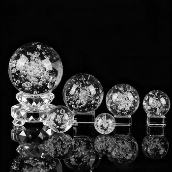 Kristalna kugla s 3D unutarnjim laserskim graviranjem, LED svjetla, USB punjenje, mogućnost prilagođavanja