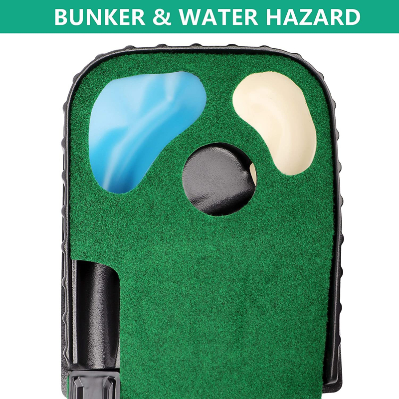 Мат за тренировка на голф поставяне – вътрешен мат, пластмасова конструкция; печат на лого; персонализация налична; марка WENWANG