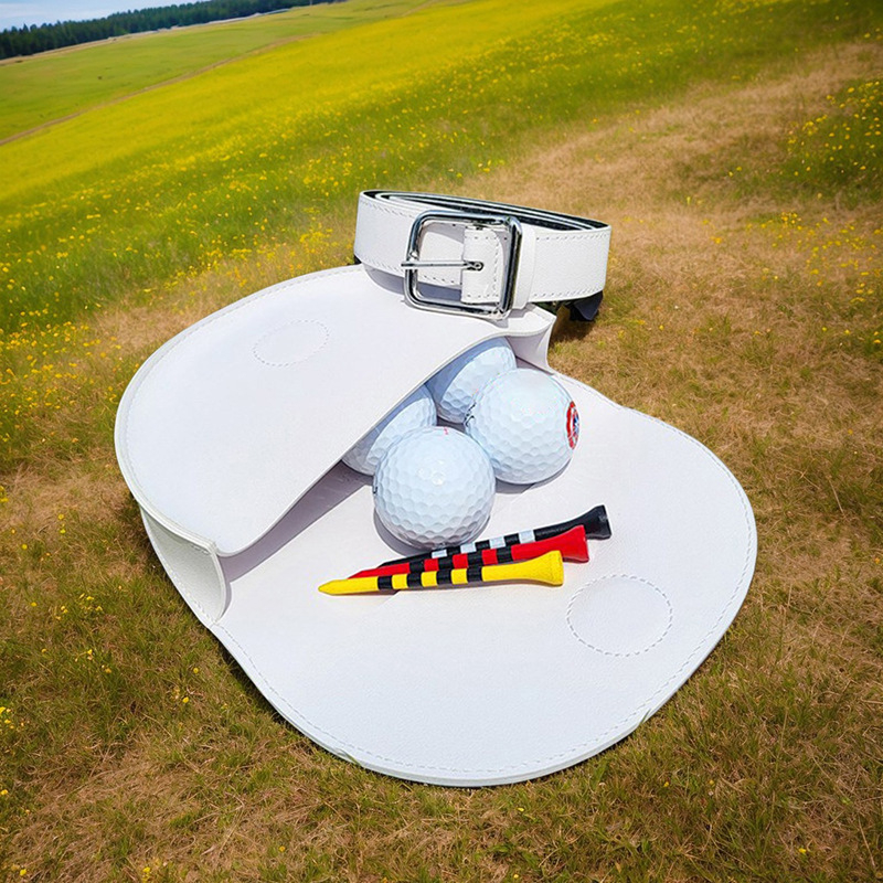 Távolságmérős övtáska golfhoz — PU anyag, golf kiegészítők