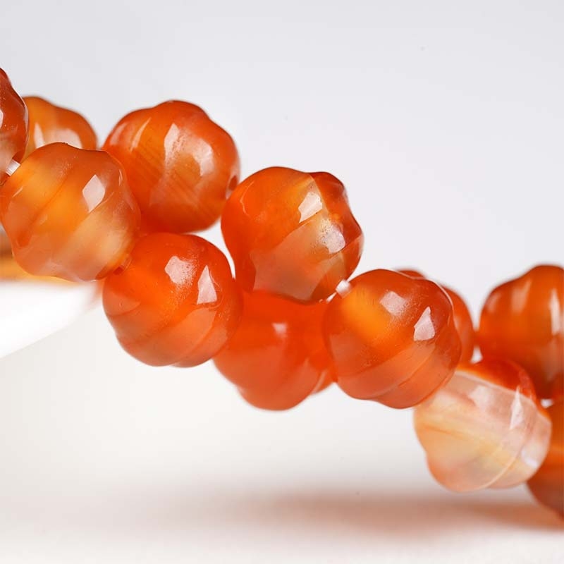 Dodaci - Agat zvonaste perle, rasute perle, okrugli modni stil, brušenje i poliranje