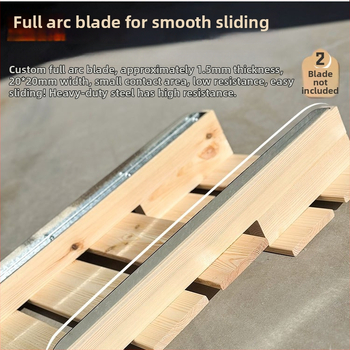 Bufan masīvkoka ledus slidošanas rotaļlieta, modelis Solid Wood, materiāls: priedes koks