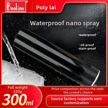 Vandeniui atsparus purškiklis sniego batams ir slidinėjimo drabužiams; vaikų batų ir kojinių valymo purškalas • 300 ml • pakuotė 50 vnt • valymo serija