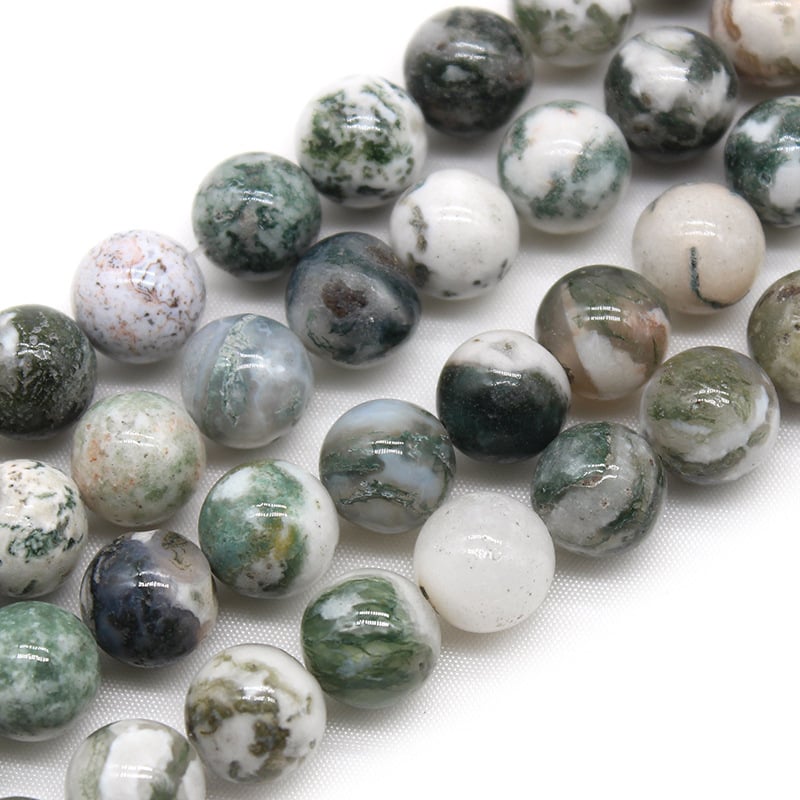 Tree Agate labave perle za DIY nakit – Materijal: agat, Obrada: brušenje, rezanje, poliranje, Brend: YOUTH CADENCE