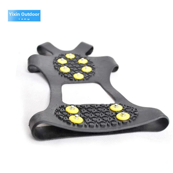 Pretslīdēšanas apavu pārsegi ar 10 zobiem ledam, TPE, 1 pāris (kreisā un labā) – YIXIN OUTDOOR