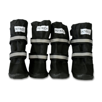 Παπούτσια χειμώνα για σκύλους – αδιάβροτα, ζεστά, παπούτσια με ψηλό ύψος, PETRICH