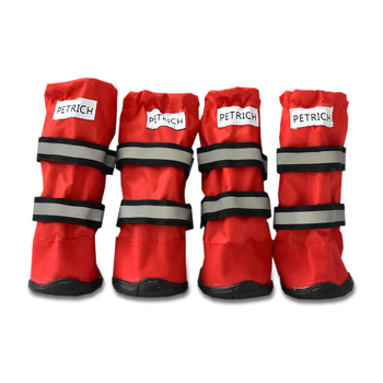 Παπούτσια χειμώνα για σκύλους – αδιάβροτα, ζεστά, παπούτσια με ψηλό ύψος, PETRICH