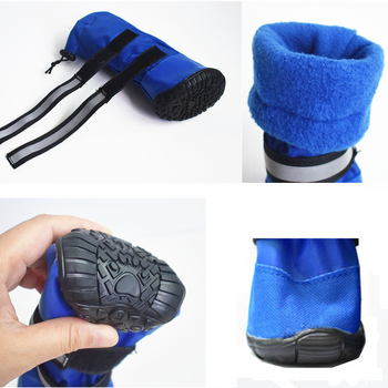 Παπούτσια χειμώνα για σκύλους – αδιάβροτα, ζεστά, παπούτσια με ψηλό ύψος, PETRICH