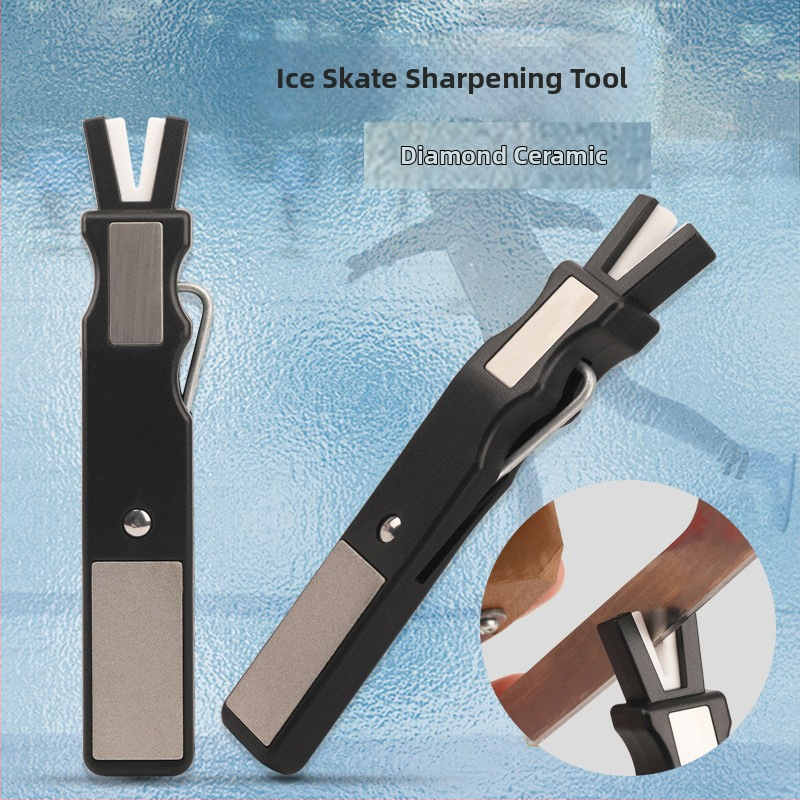 DMD keramikas dimanta asināšanas akmens ledus hokeja asmeņiem – Y formas, Emery materiāls, 70 g