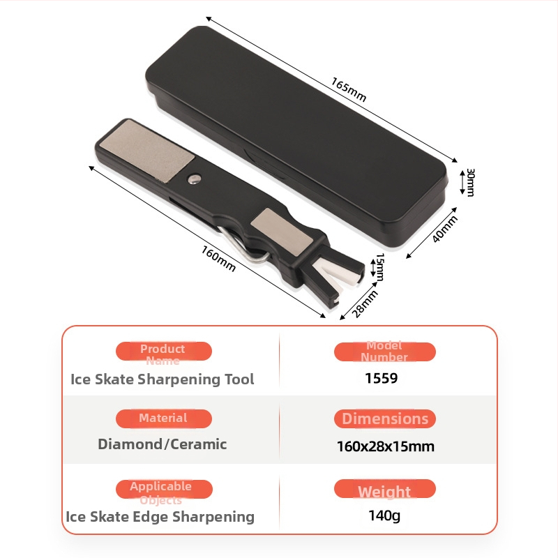 DMD keramikas dimanta asināšanas akmens ledus hokeja asmeņiem – Y formas, Emery materiāls, 70 g