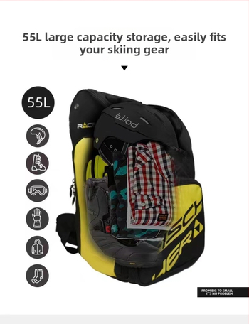 Slēpošanas mugursoma slēpēm un sniega kurpēm transportēšanai - Zīmols: 1