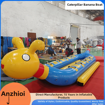 Lumes Duck Banana Boat for Snow – paks PVC konstruktsioon, suusapaat 2–5 inimest, mudel An zhiqi-snow, kohandatav