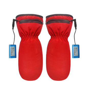 Mănuși încălzite reîncărcabile - unisex, adulți, alimentate prin USB, din material textil.