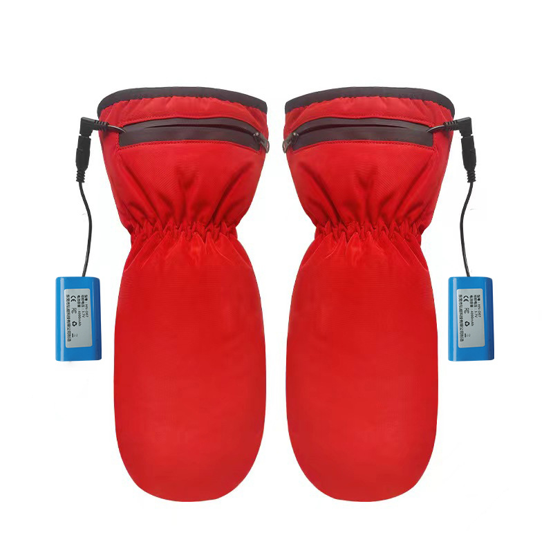 Mănuși încălzite reîncărcabile - unisex, adulți, alimentate prin USB, din material textil.