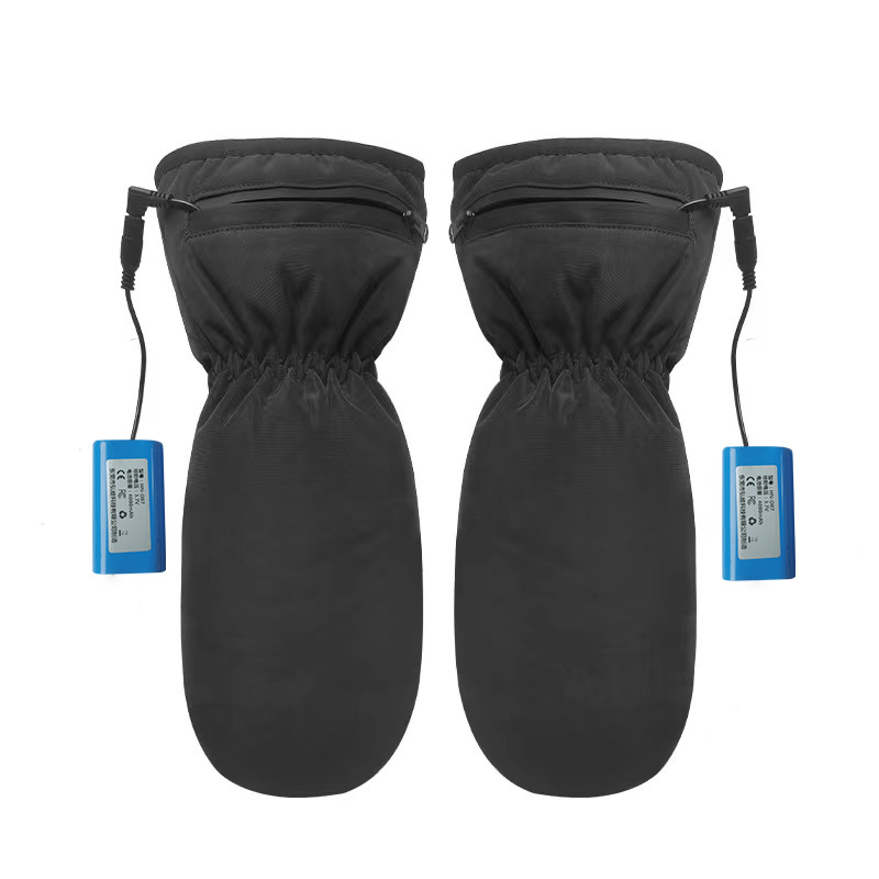 Mănuși încălzite reîncărcabile - unisex, adulți, alimentate prin USB, din material textil.