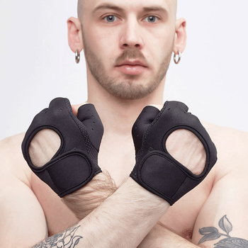 antouse Moterų sportinės pirštinės – anti-slip, iš gumos/plastiko