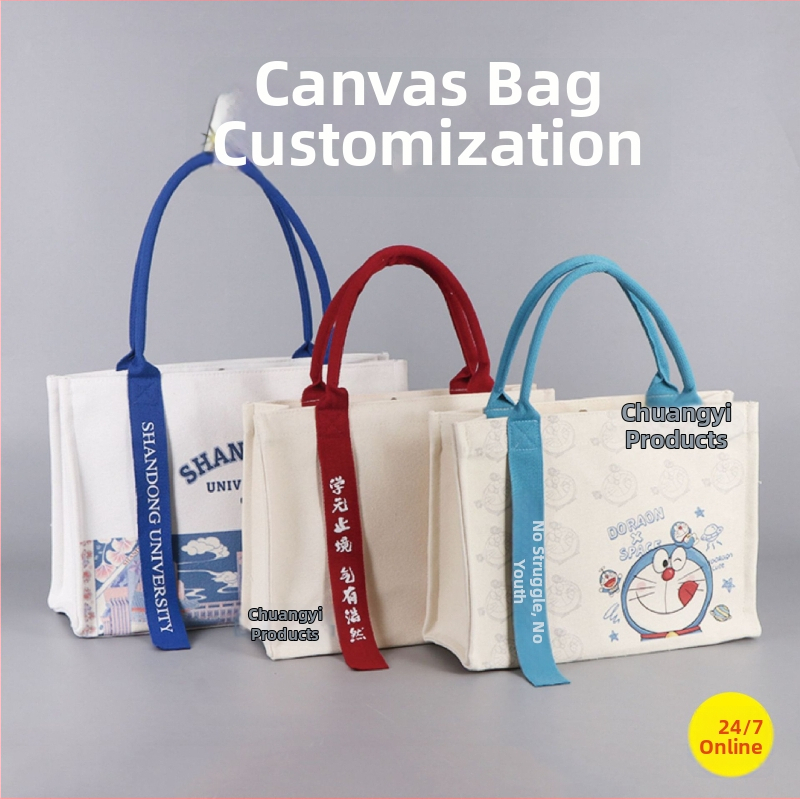 Kanvas tote kott kohandatavate lindiga, kiirlogotüübi trükkimine, kohandatud tootmine (MOQ 300; tolerants 0,5–2 cm)