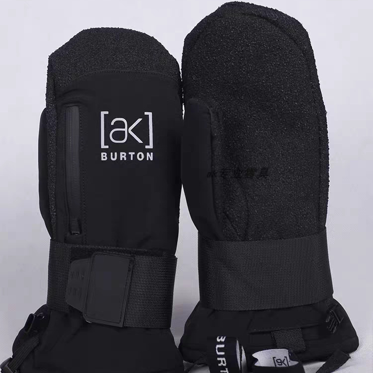 Slidinėjimo pirštinės su įdėtu riešo palaikymu, Kevlar atsparios dėvėjimui, vandeniui atsparus penkių pirštų dizainas, praradimo prevencijos dirželis