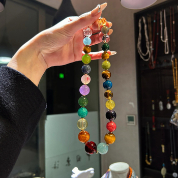 Κολιέ με κρύσταλλο αμέθιστο, χαλκού λεπτομέρειες, στυλ φως πολυτέλεια, συσκευασία δώρου σε κουτί, άνοιξη 2025