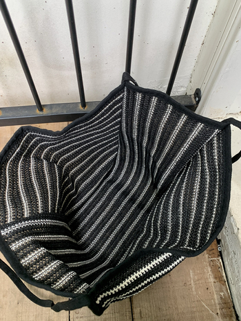 Szalmából készült válltáska – városi egyszerű stílus, dumpling alak, nyitott felső, belső zseb, dupla pánt