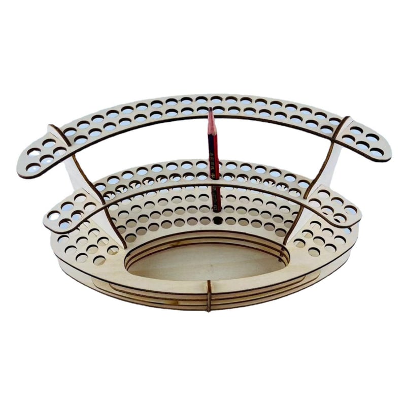 Антикварна стойка за фиби за коса - метална конструкция, художествен стил, пролет 2023, код Xx822807817390