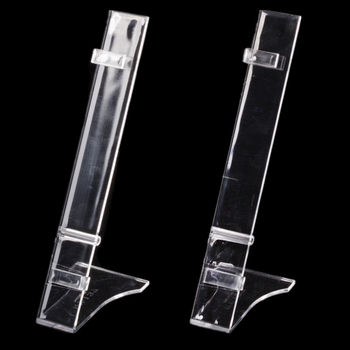 L-alakú óra bemutató állvány ABS anyagból, logónyomtatás, testreszabható