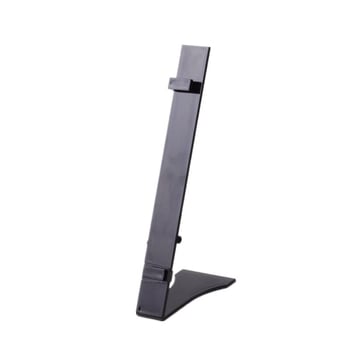 L-alakú óra bemutató állvány ABS anyagból, logónyomtatás, testreszabható