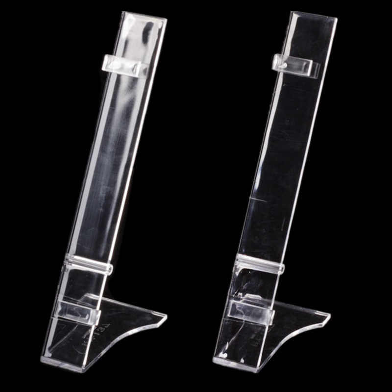 L-alakú óra bemutató állvány ABS anyagból, logónyomtatás, testreszabható