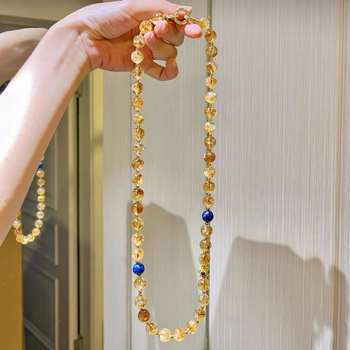 Geometrijski ogrlica od bakra i cirkona, ručno izrađena, privjesak od 18K zlata, unisex, pastoralni stil.