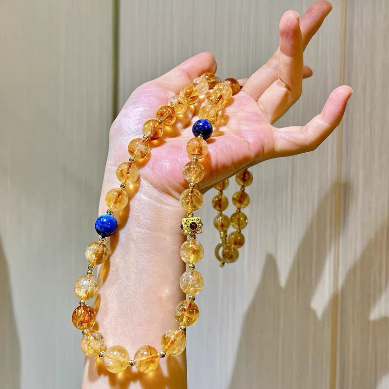Geometrijski ogrlica od bakra i cirkona, ručno izrađena, privjesak od 18K zlata, unisex, pastoralni stil.