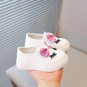 Lány tavaszi-őszi tornacipők 2024, fehér tornacipők, hétköznapi cipők, új stílusú gyermek sportcipők