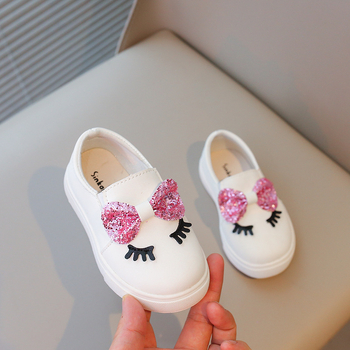 Lány tavaszi-őszi tornacipők 2024, fehér tornacipők, hétköznapi cipők, új stílusú gyermek sportcipők