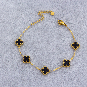 Narukvica od nehrđajućeg čelika, oblik cvijeta, lagani luksuz, unisex, mogućnost tiskanja logotipa.